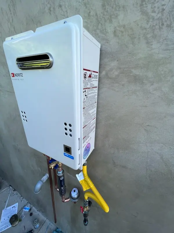 Tankless water heater installation for East Union homes